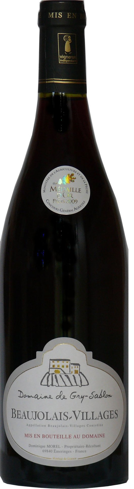Domaine de Gry Sablon| Dominique Morel | Beaujolais Villages